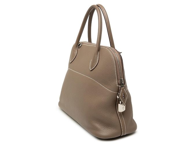 Borsa Hermès Bolide 31 Grigio Taupe - vista 2