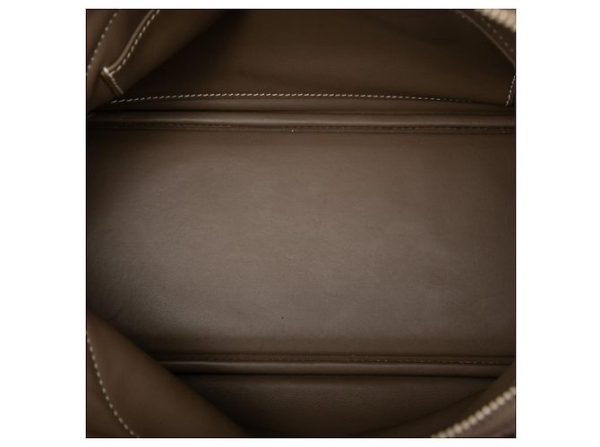 Borsa Hermès Bolide 31 Grigio Taupe - vista 4