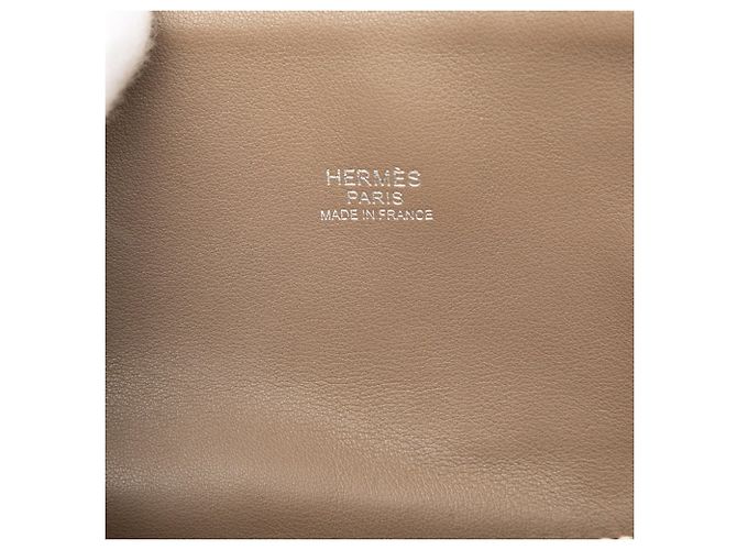 Borsa Hermès Bolide 31 Grigio Taupe - vista 5