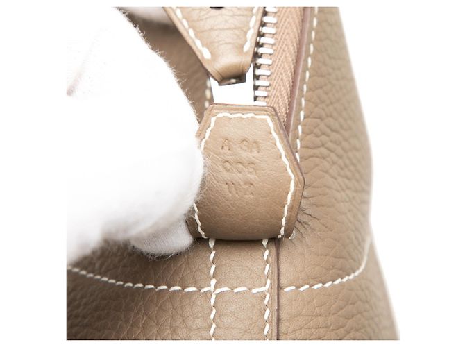 Borsa Hermès Bolide 31 Grigio Taupe - vista 6