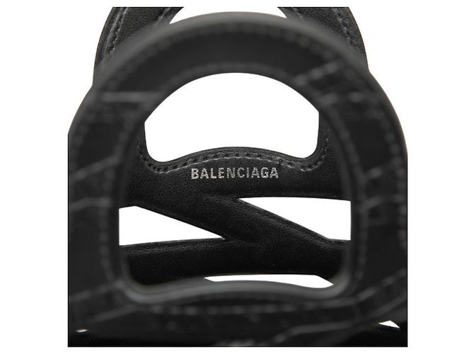 Borsa a spalla Balenciaga Neo Phone Holder Nero - vista 6
