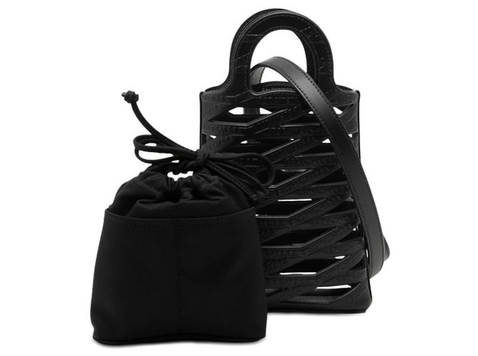 Borsa a spalla Balenciaga Neo Phone Holder Nero - vista 7