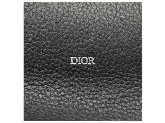 Portafoglio Lungo Dior Oblique Saddle Christian Dior Nero - vista 5