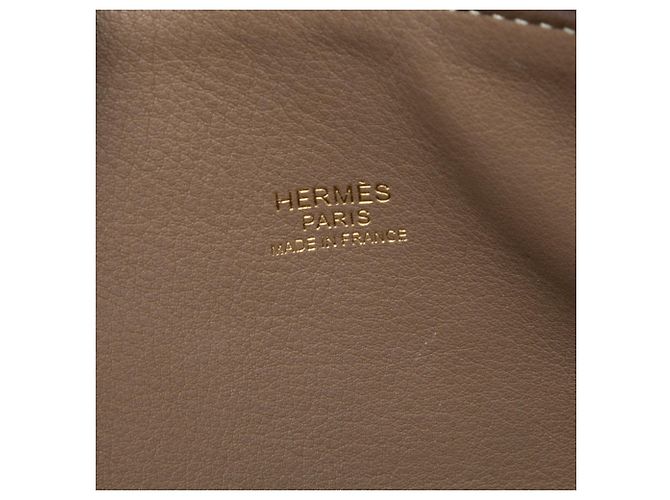 Borsa Hermès Bolide 31 Grigio Taupe - vista 5