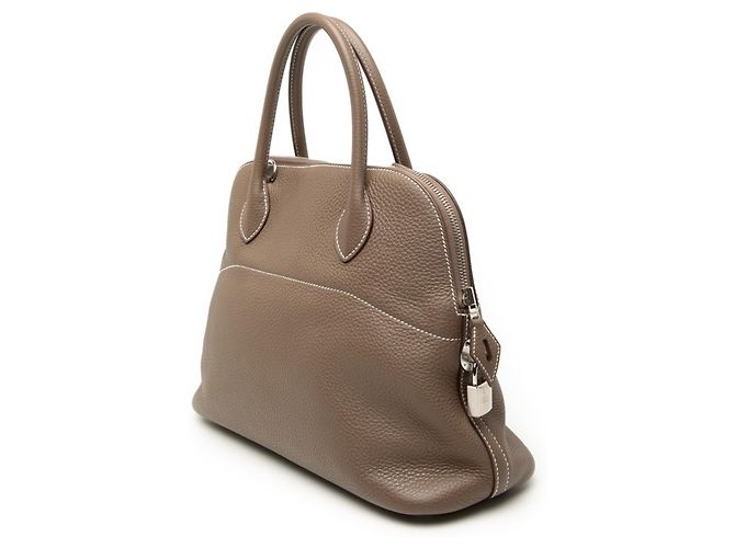 Borsa Hermès Bolide 31 Marrone Taupe - vista 2