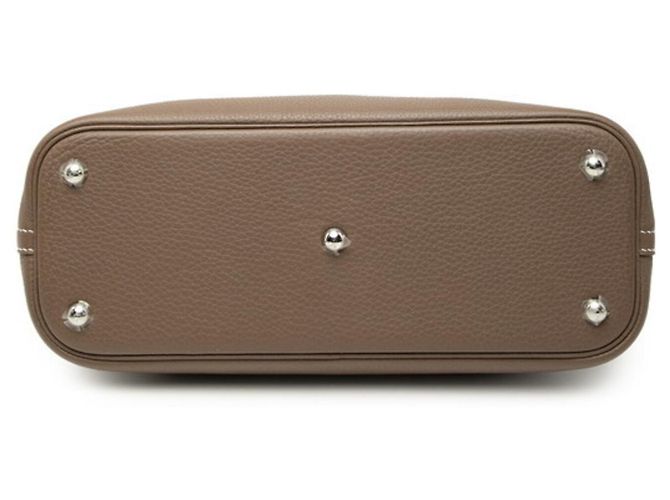 Borsa Hermès Bolide 31 Marrone Taupe - vista 3