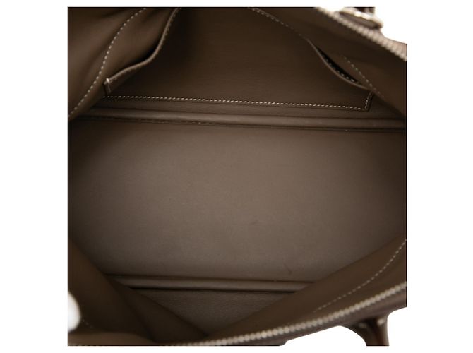 Borsa Hermès Bolide 31 Marrone Taupe - vista 4