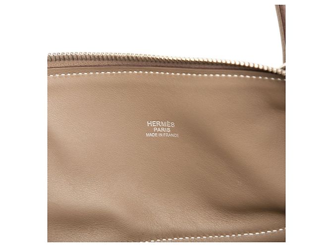 Borsa Hermès Bolide 31 Marrone Taupe - vista 5