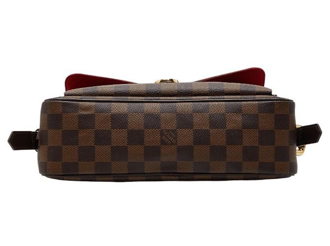 Sac à épaule Damier Ravello PM Louis Vuitton Marron - vue 3