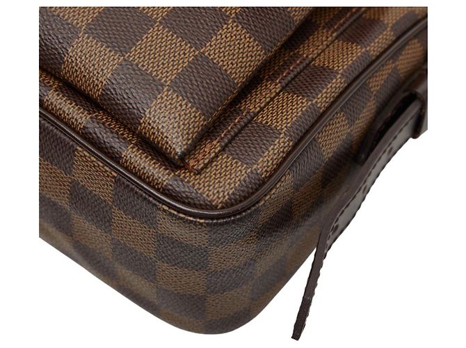 Sac à épaule Damier Ravello PM Louis Vuitton Marron - vue 4