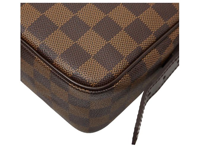 Sac à épaule Damier Ravello PM Louis Vuitton Marron - vue 6