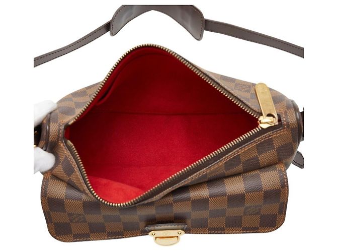 Sac à épaule Damier Ravello PM Louis Vuitton Marron - vue 8