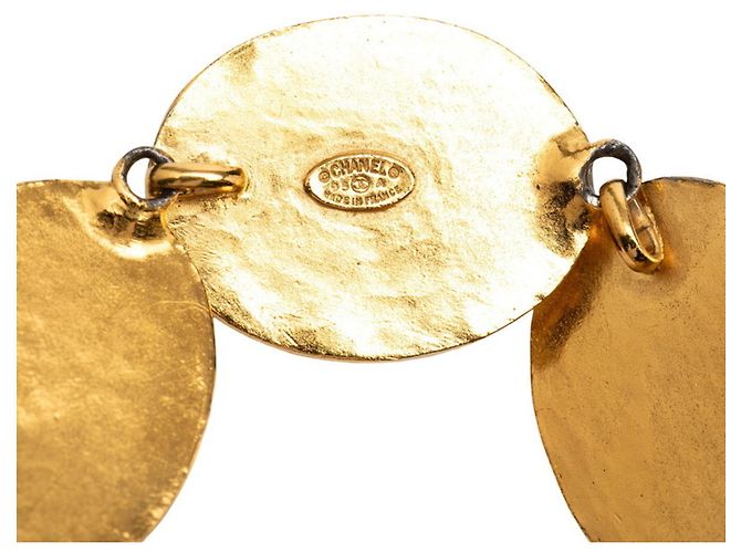 Pulsera Coco Mark de Chanel Blanco Dorado - vista 6