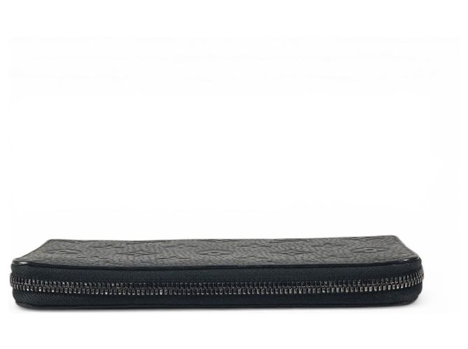 Cartera larga Zippy de cuero Monogram grabado Louis Vuitton Negro - vista 6