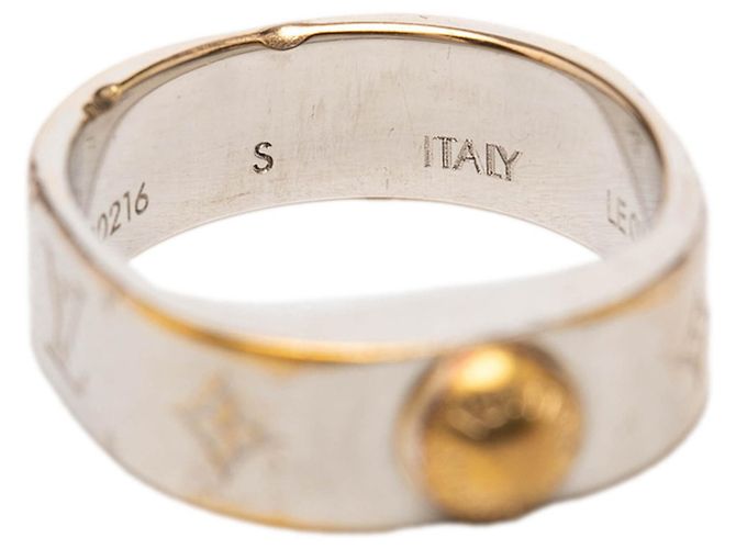 Anello Nanogram Louis Vuitton Argento D'oro - vista 4