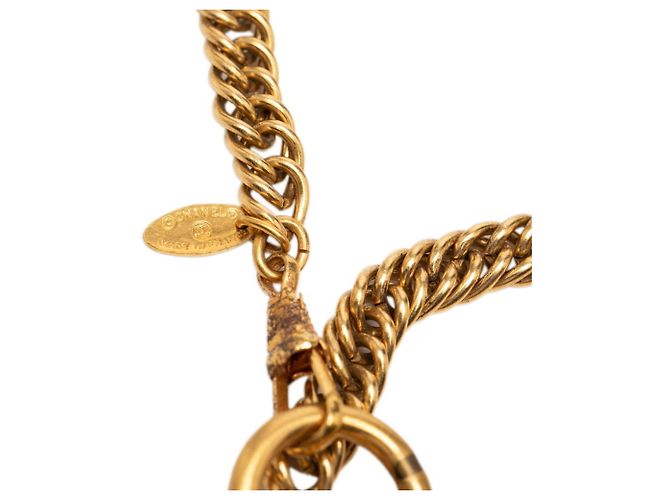Collana Vintage Placcata Oro Chanel Cambon D'oro - vista 5
