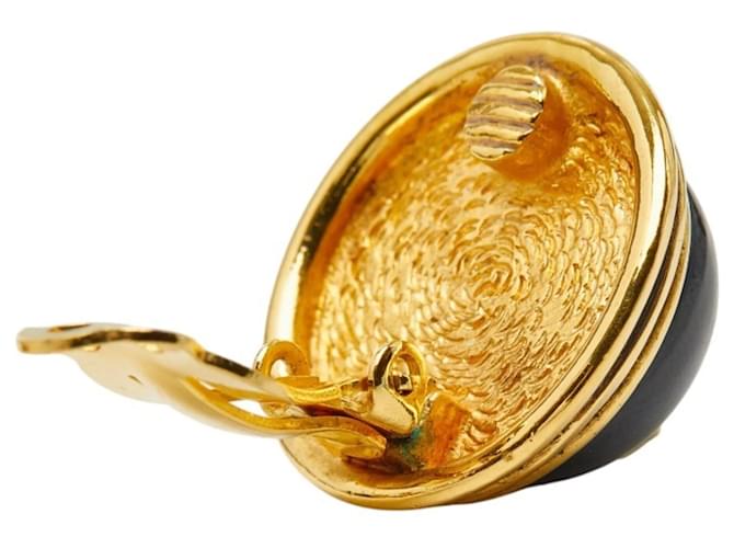 Orecchini rotondi Coco Mark di Chanel D'oro - vista 4
