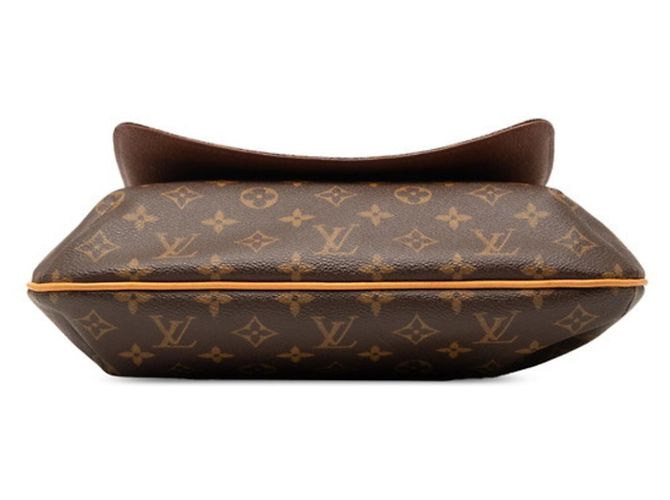 Borsa a Spalla Crossbody Musette Monogram Louis Vuitton Marrone Monogramma - vista 3