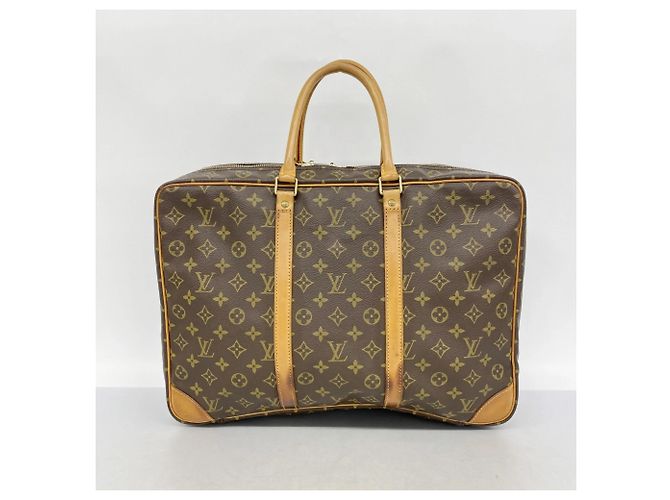 Borsa Boston Louis Vuitton Monogram Sirius 45 Marrone - vista 11