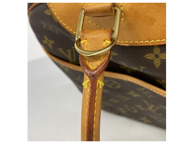 Borsa Deauville Monogram Louis Vuitton Marrone - vista 10