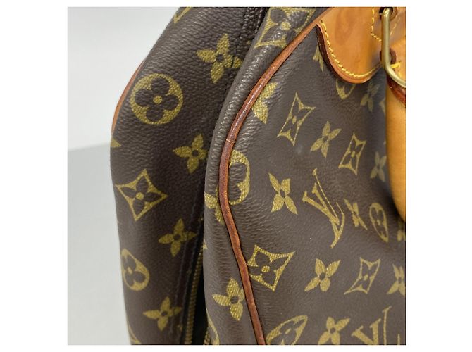 Borsa Deauville Monogram Louis Vuitton Marrone - vista 11