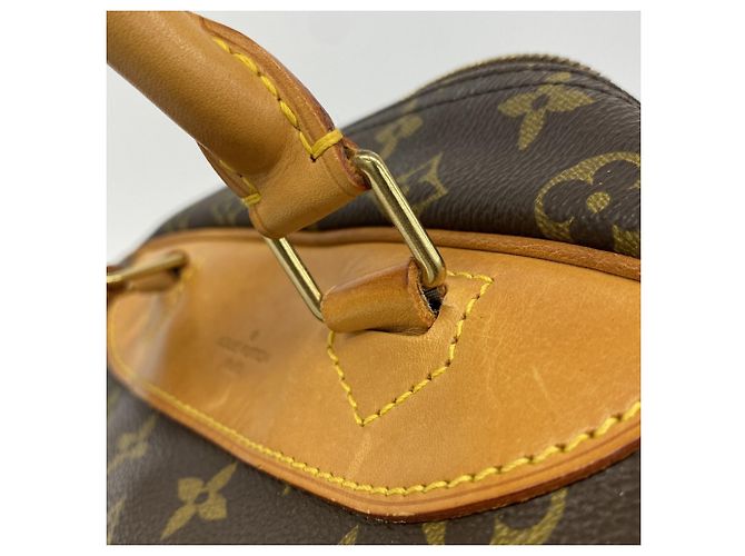 Borsa Deauville Monogram Louis Vuitton Marrone - vista 9