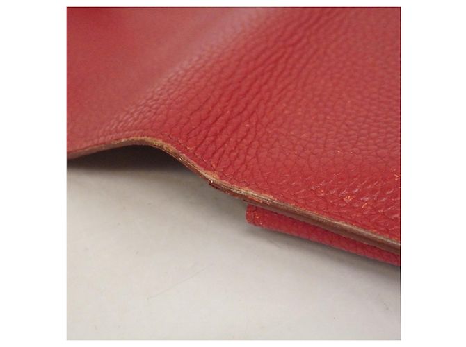 Cartera Larga Dogon GM de Hermès en Rouge Casaque Roja - vista 14