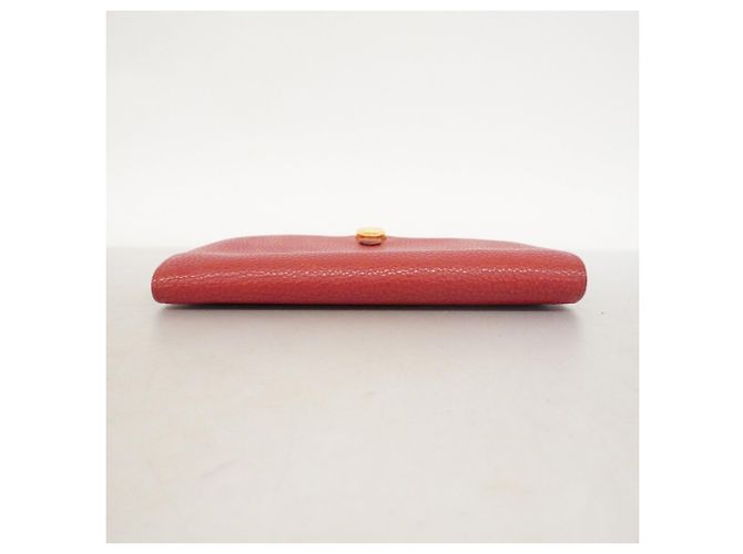 Cartera Larga Dogon GM de Hermès en Rouge Casaque Roja - vista 2