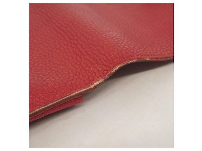 Cartera Larga Dogon GM de Hermès en Rouge Casaque Roja - vista 5