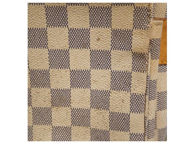 Borsa a Spalla Naviglio Damier Azur Louis Vuitton Bianco - vista 11