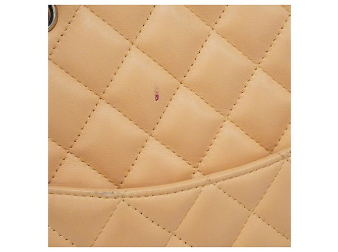 Chanel Cambon Lammleder Tote Bag Schwarz Beige - Ansicht 9