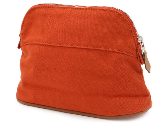 Hermès Bolide Pouch 20 Handtasche Rot - Ansicht 3