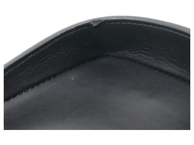Monedero de cuero negro Chanel - vista 10