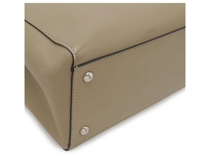 Sac à main en cuir Fendi / Sac à épaule en grisâtre - vue 4