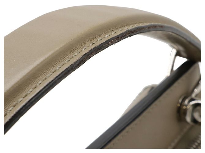 Sac à main en cuir Fendi / Sac à épaule en grisâtre - vue 6