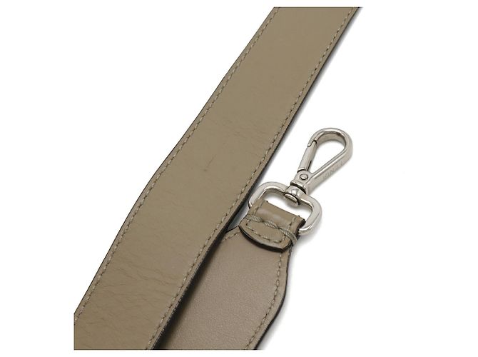 Sac à main en cuir Fendi / Sac à épaule en grisâtre - vue 7