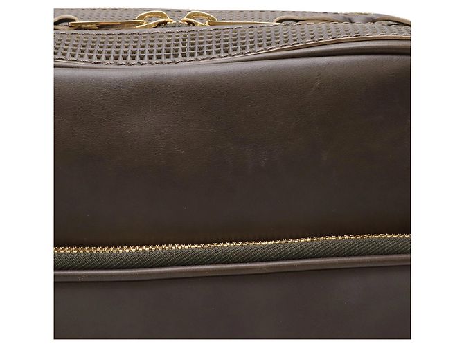 Borsa a Spalla Trotteur GM in Pelle Vecchia Louis Vuitton Marrone - vista 5