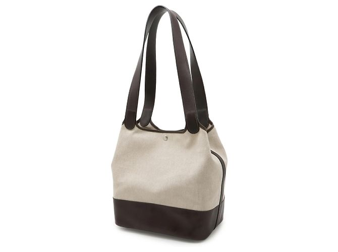 Borsa a spalla lunga Picotin GM di Hermès Marrone scuro - vista 3