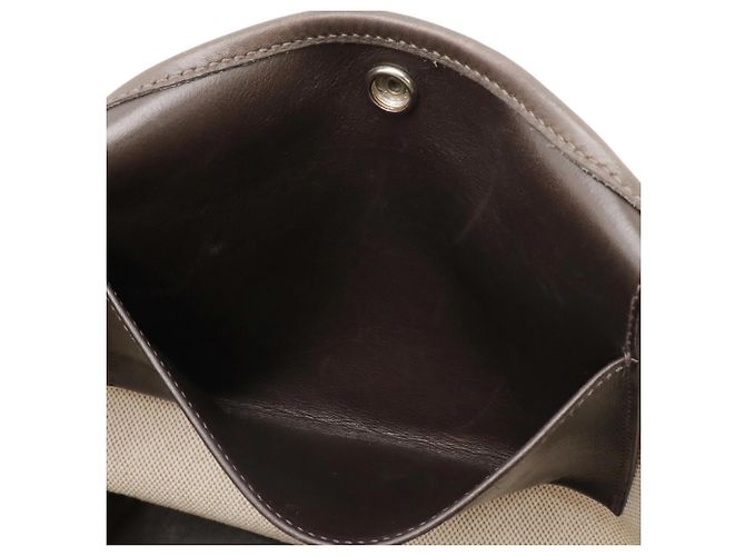 Borsa a spalla lunga Picotin GM di Hermès Marrone scuro - vista 9