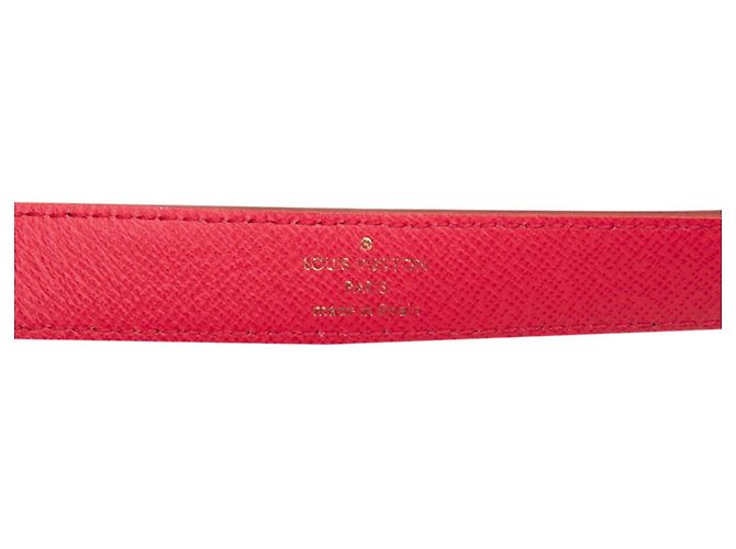 Cintura Initial Monogram Multicolor Louis Vuitton Nero Multicolore - vista 6