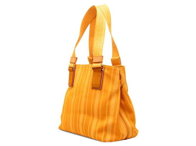 Louis Vuitton Plan Soleil Cabas PM Tasche Gelb - Ansicht 2