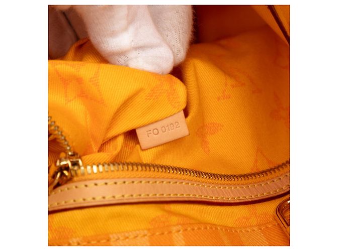 Louis Vuitton Plan Soleil Cabas PM Tasche Gelb - Ansicht 6