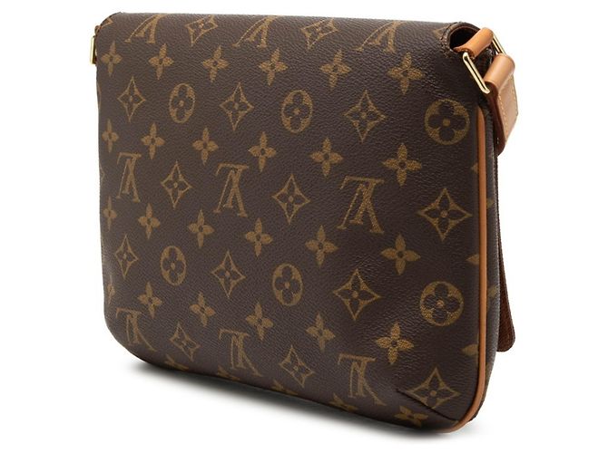 Louis Vuitton Monogram Musette Tango Schultertasche Braun - Ansicht 2
