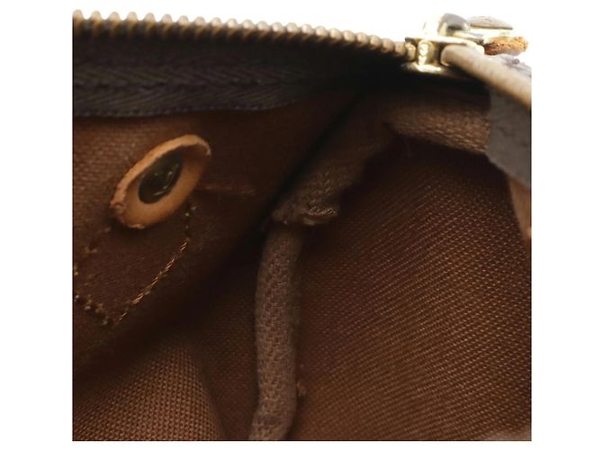 Pochette Mini Speedy Monogram Louis Vuitton M41534 Marrone - vista 8