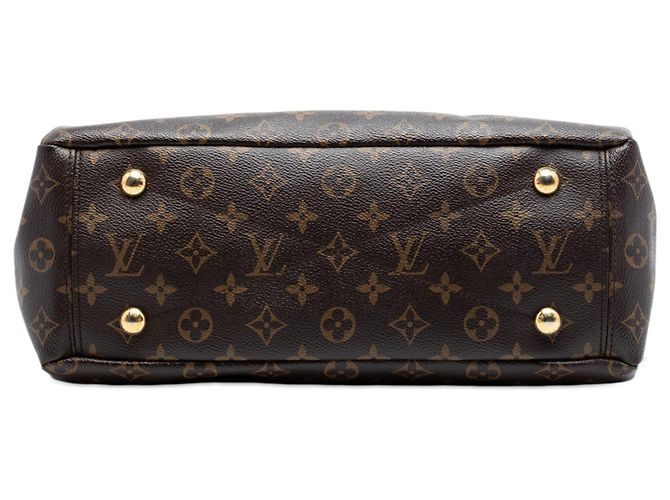 Louis Vuitton Borsa Pallas MM Monogramma Marrone - vista 3