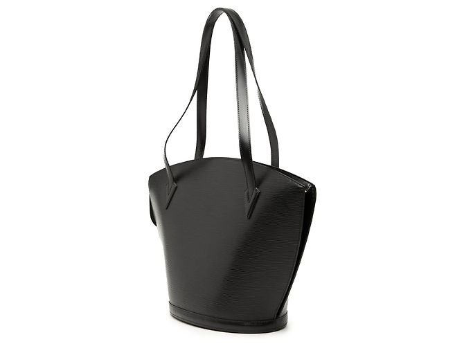 Louis Vuitton Saint Jacques GM in Epi Nero con Tracolla Lunga - vista 2