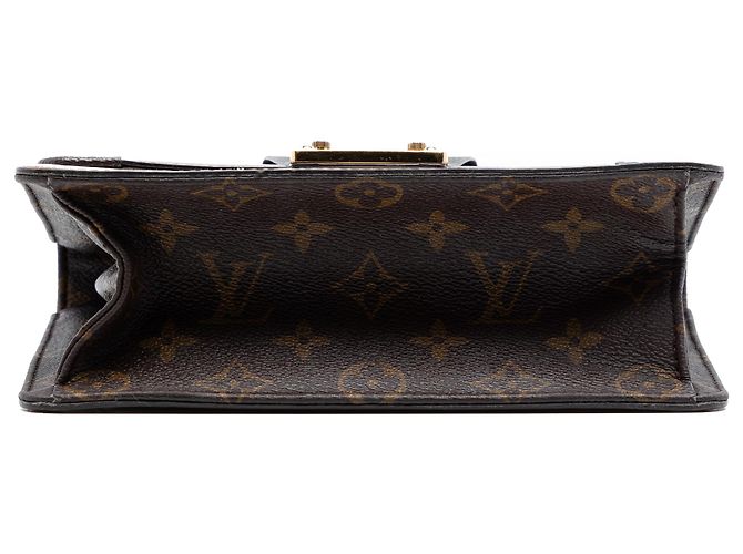 Louis Vuitton Wynwood in Vernis Monogram Grigio Marrone Grigio antracite - vista 3