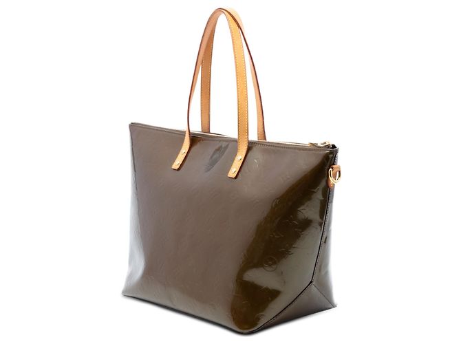 Louis Vuitton Marrone Monogram Vernis Bellevue GM - vista 2