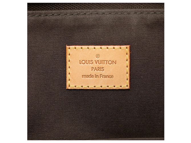 Louis Vuitton Marrone Monogram Vernis Bellevue GM - vista 6