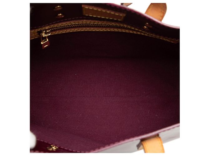 Louis Vuitton Purple Monogram Vernis Reade PM Porpora - vista 4